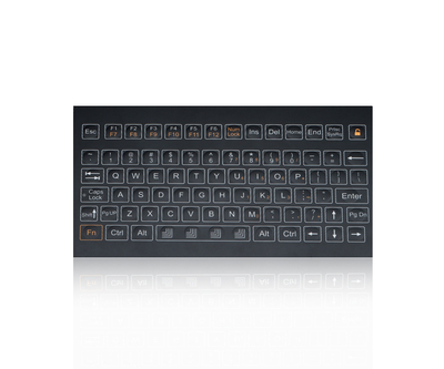 K-TEK-D256-FN-SW Omron micro switch industrial membrane foil keyboard
