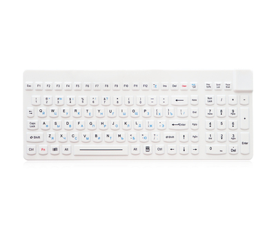 K-TEK-M375KP-FN-DT IP68 desktop silicone keyboard