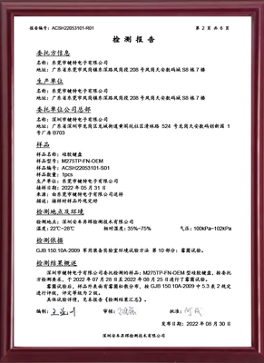 GJB150.10A-2009-霉菌试验报告