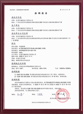 GJB150.16A-2009-振动试验报告