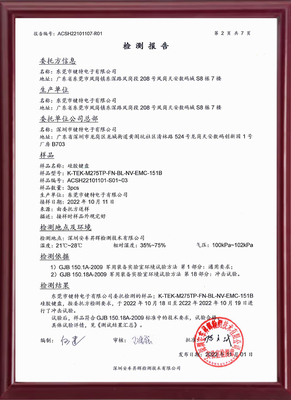 GJB150.18A-2009-冲击试验报告