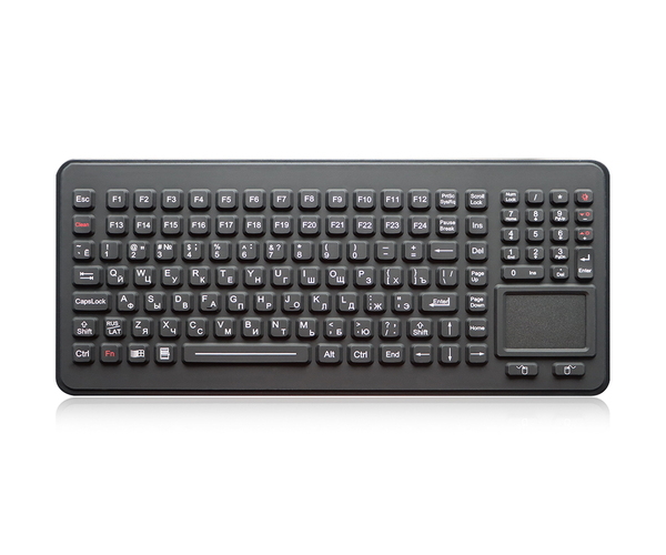 K-TEK-M379TP-KP-FN-BL-IL Cyrillic keyboard with touchpad