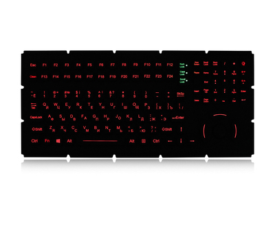 K-TEK-M365HP-KP-FN-BL-ML-EMC-OEM Милитари Силиконовая Клавиатура с Подсветкой и Кнопкой FSR мыши