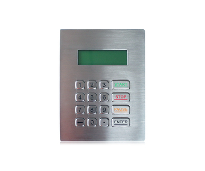 K-TEK-A134KP-LCD-DWP 16 клавиш из нержавеющей стали с ЖК-дисплеем