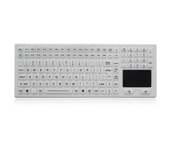 K-TEK-M369TP-KP-FN-DT industrial silicone hygienic keyboard