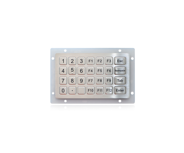 K-TEK-B138KP-28-DWP 28 keys embedded industrial keypad