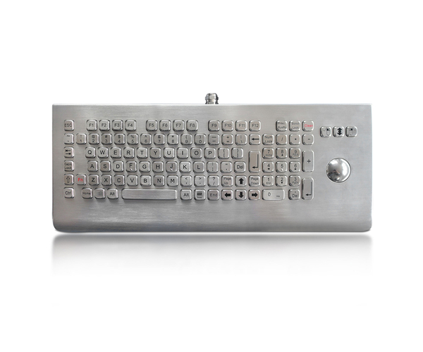 K-TEK-A420-OTB-KP-FN-MDT-DWP mountable desktop metal industrial keyboard