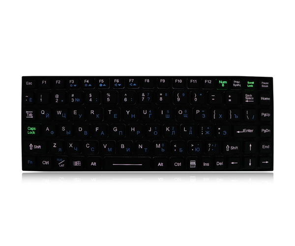 K-TEK-M284-FN-BL-IL-OEM Cyrillic keyboard