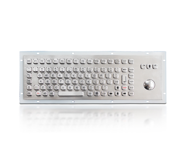 K-TEK-A392-MTB-FN-DWP embedded trackball keyboard