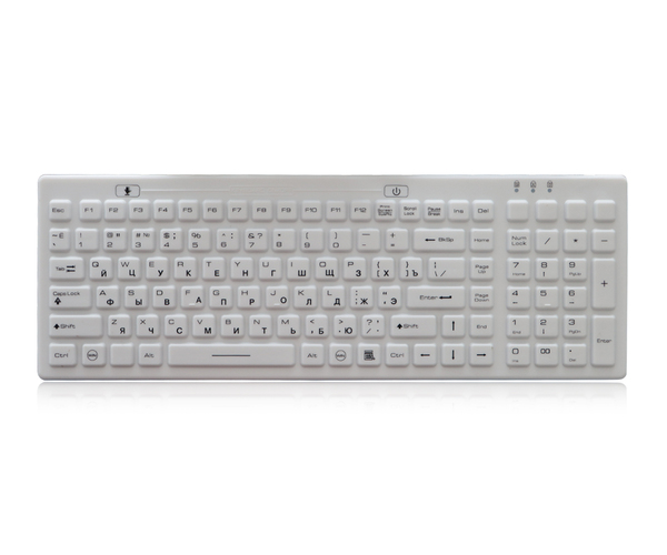 K-TEK-M380KP-FN-DT desktop medical keyboard